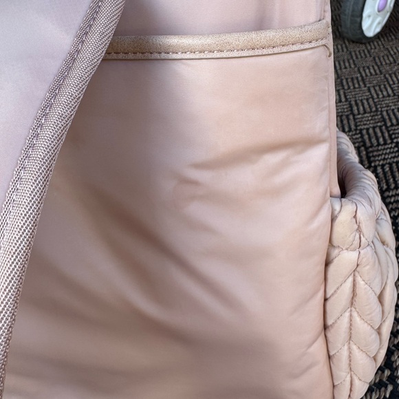 Happ Brand Levy Diaper Bag Backpack in dusty rose - Picture 6 of 9